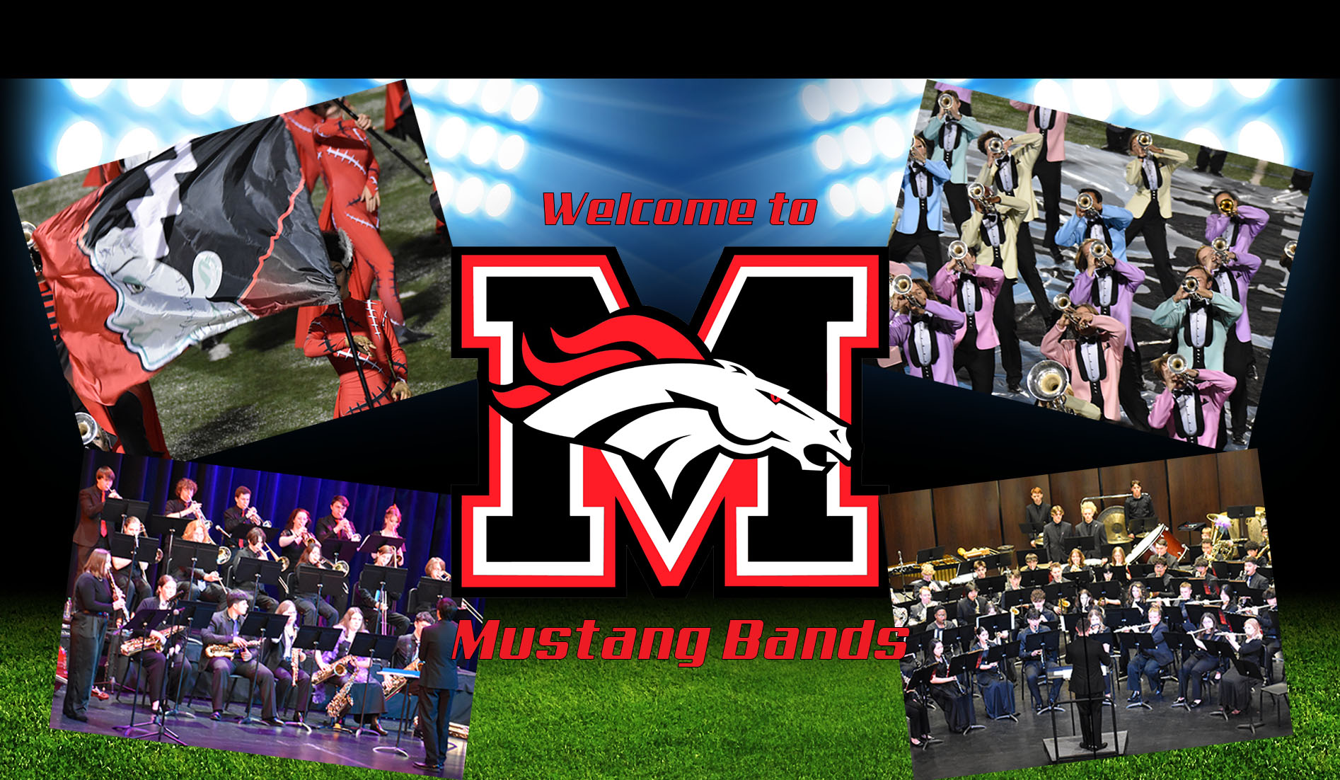 Mustang Logo, Main Page